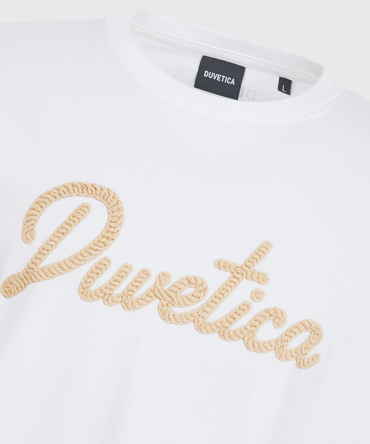 듀베티카(DUVETICA) 몬텔리노(라이트 아이보리)(여성 반팔티셔츠)