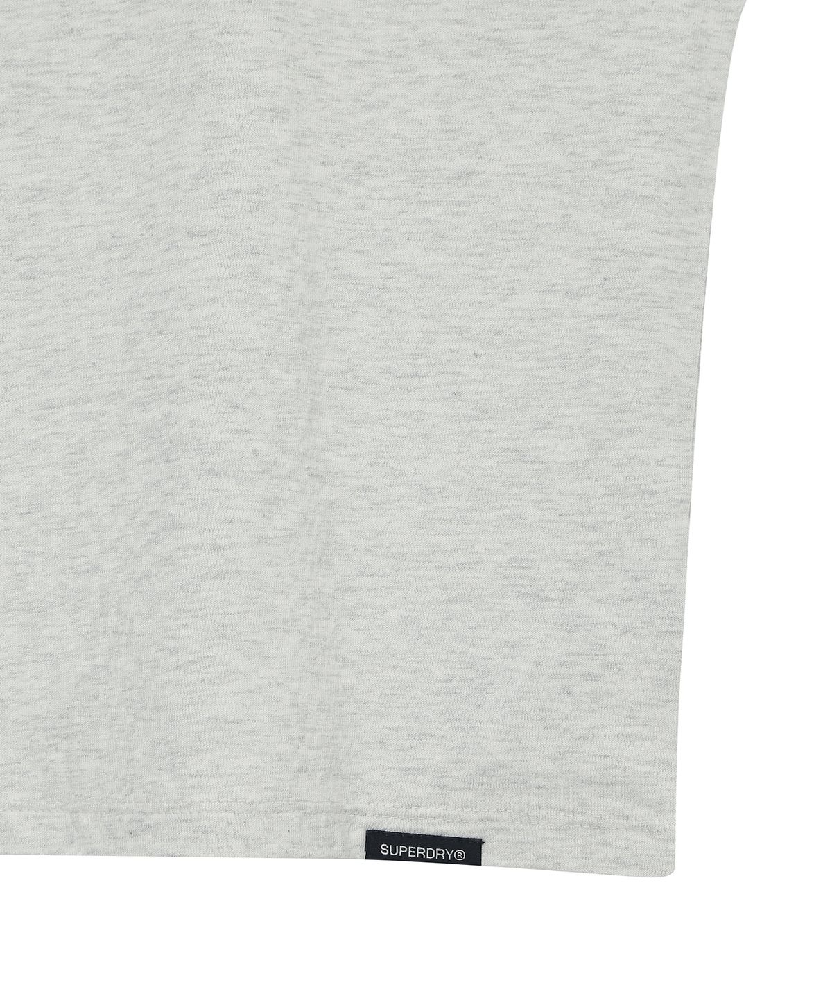 슈퍼드라이(SUPERDRY) 우먼스 로고 링거 티셔츠2 라이트그레이 SDFISCQ66LGR