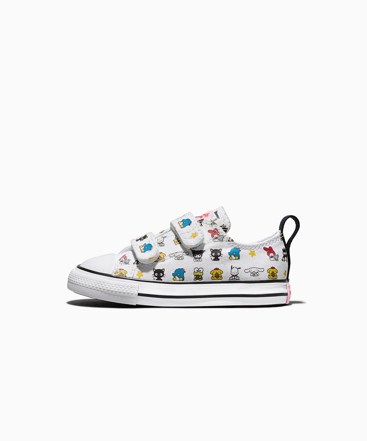 컨버스(CONVERSE) 컨버스 X 산리오캐릭터즈 척테일러 올스타 이지 온 베스트 프렌드 포에버 화이트 A17703C