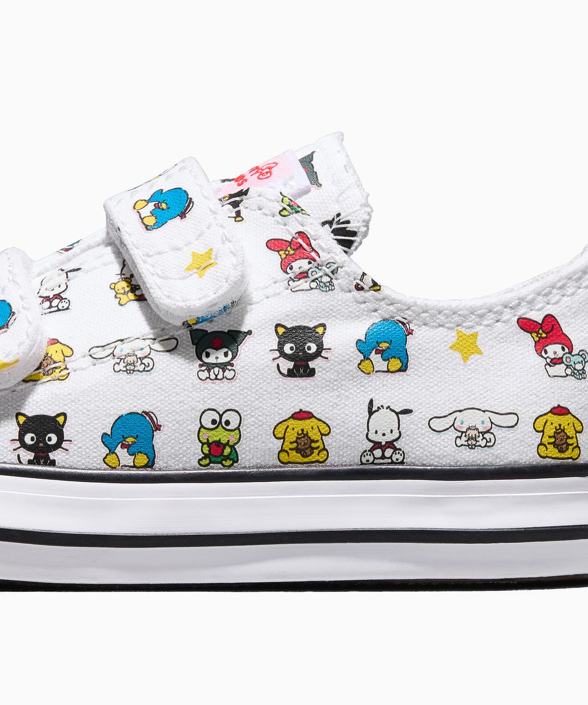 컨버스(CONVERSE) 컨버스 X 산리오캐릭터즈 척테일러 올스타 이지 온 베스트 프렌드 포에버 화이트 A17703C