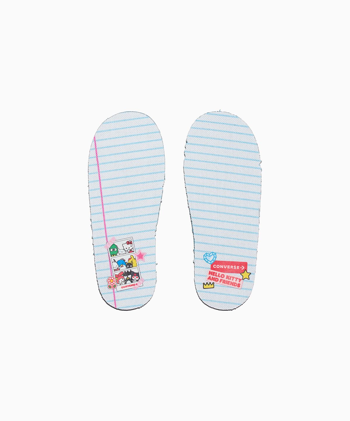 컨버스(CONVERSE) 컨버스 X 산리오캐릭터즈 척테일러 올스타 이지 온 베스트 프렌드 포에버 화이트 A17703C