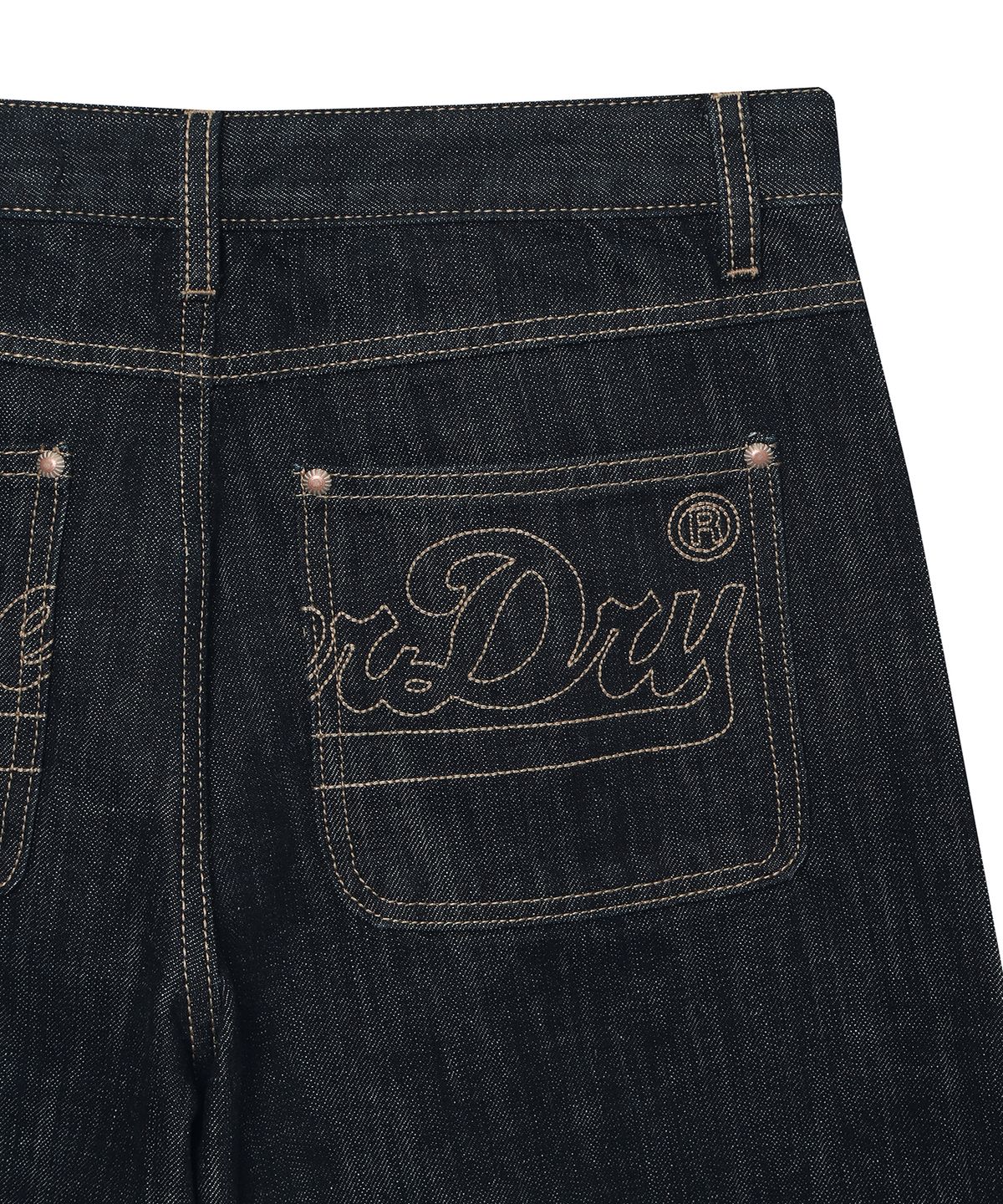 슈퍼드라이(SUPERDRY) 우먼스 카펜터 데님 팬츠 로우데님 SDFLDAQ40RAW
