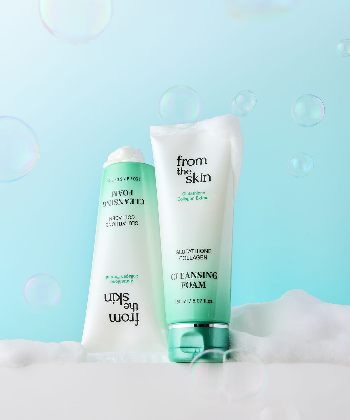프롬더스킨(FROM THE SKIN) 글루타치온 콜라겐 클렌징 폼 150ml