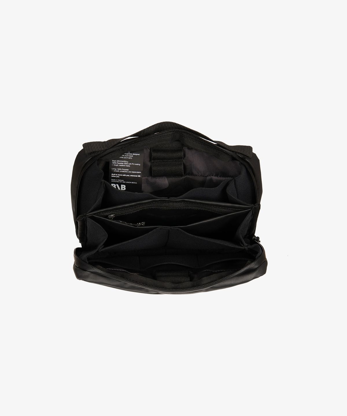 블랙브라이어(BLACK BRIAR) 컨테인 테크 파우치 (애쉬블랙)