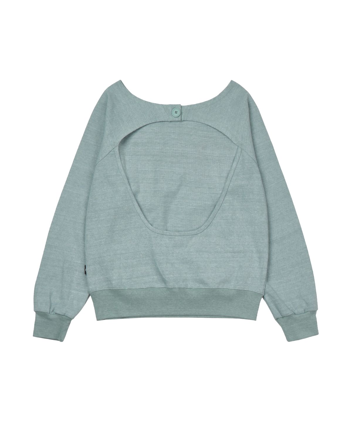 길라아카이브(GILAARCHIVE) BOLD LOGO BACKLESS SWEAT SHIRTS_SKY BLUE