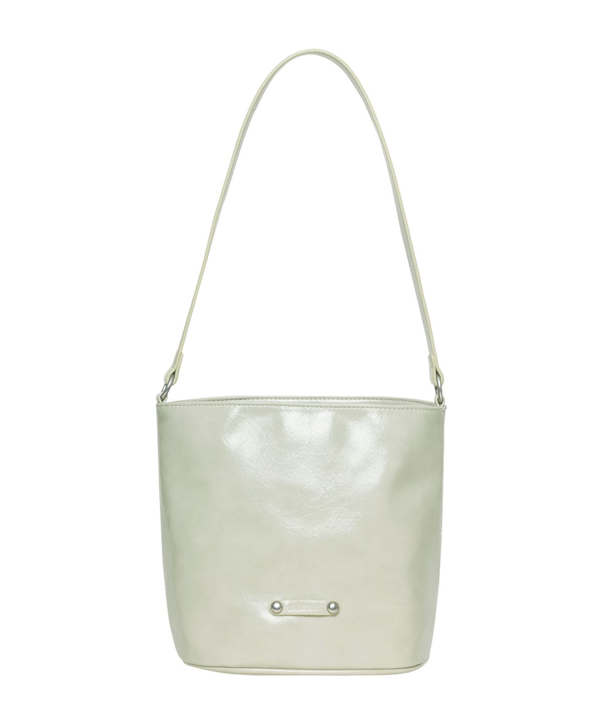 레이몬트(RAIMENT) Stud Band Basket Bag_Light Khaki