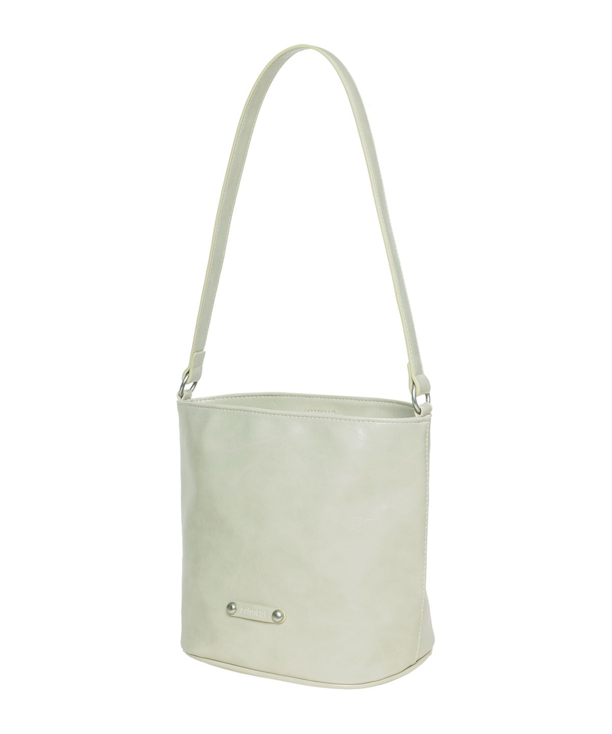 레이몬트(RAIMENT) Stud Band Basket Bag_Light Khaki