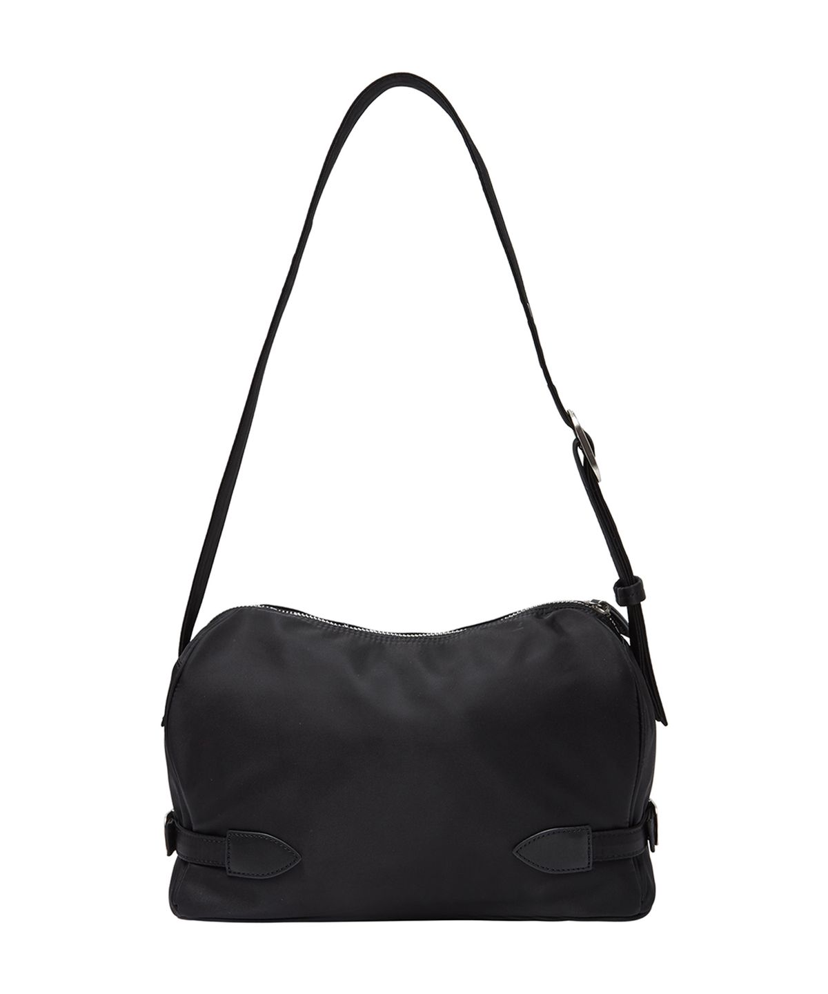레이몬트(RAIMENT) Side Belt Stud Brick Bag_Black