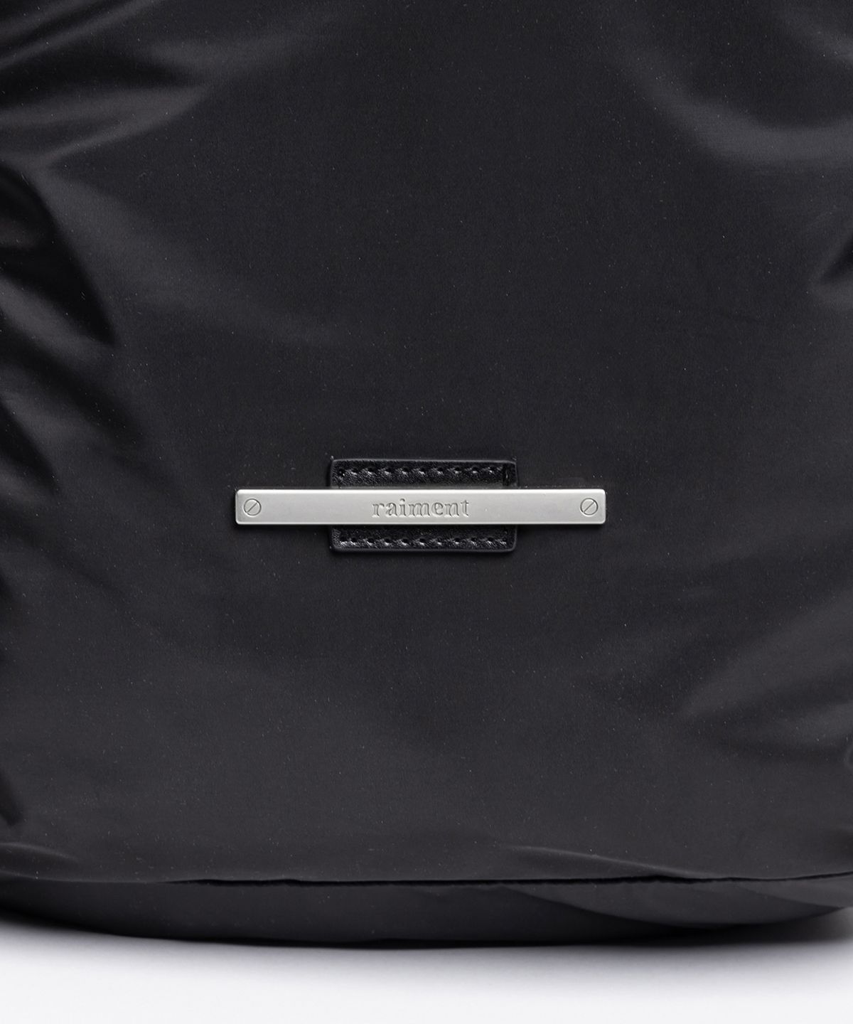 레이몬트(RAIMENT) Logo Point Backpack_Black