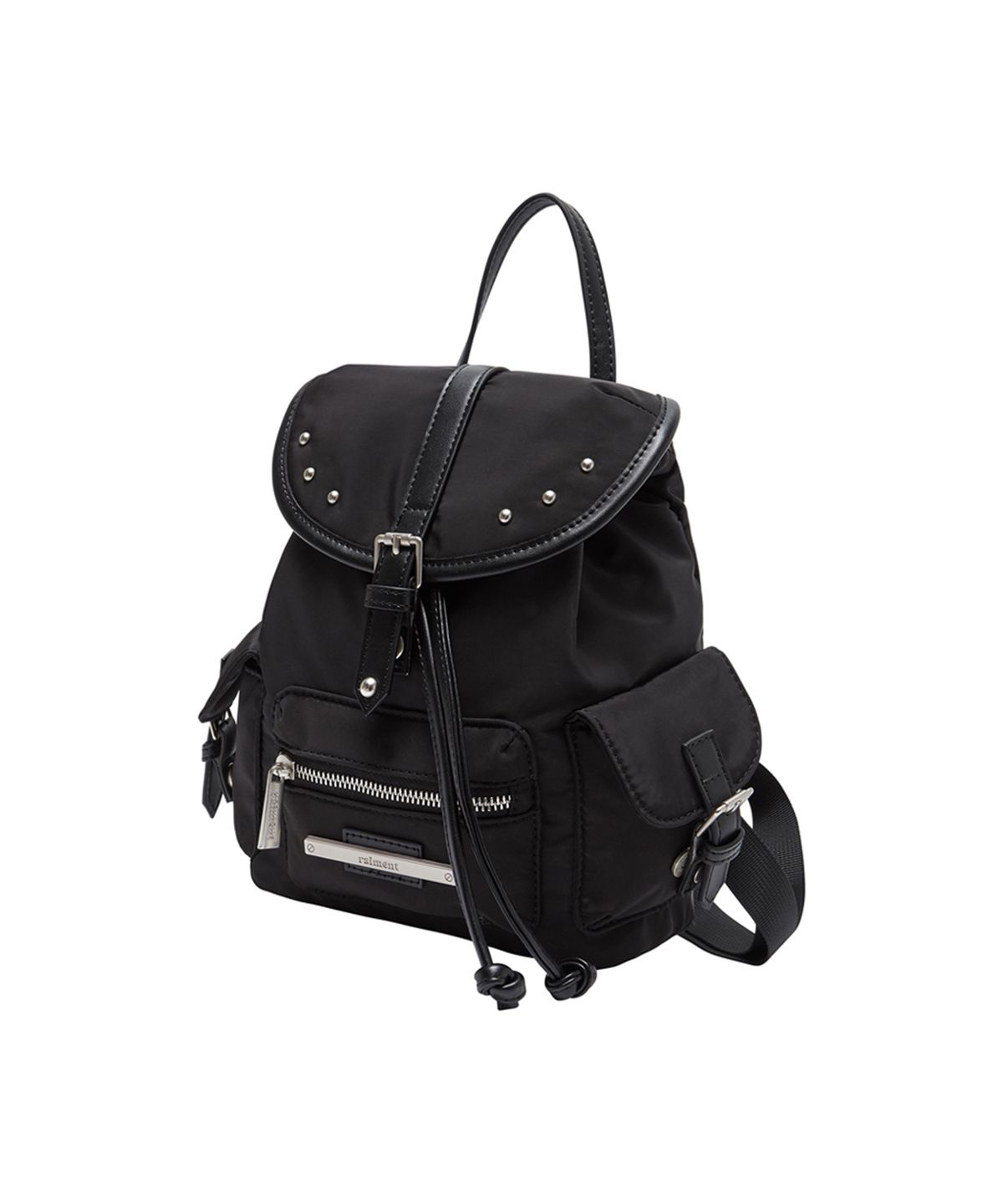레이몬트(RAIMENT) Stud Cover Point Mini Backpack_Black