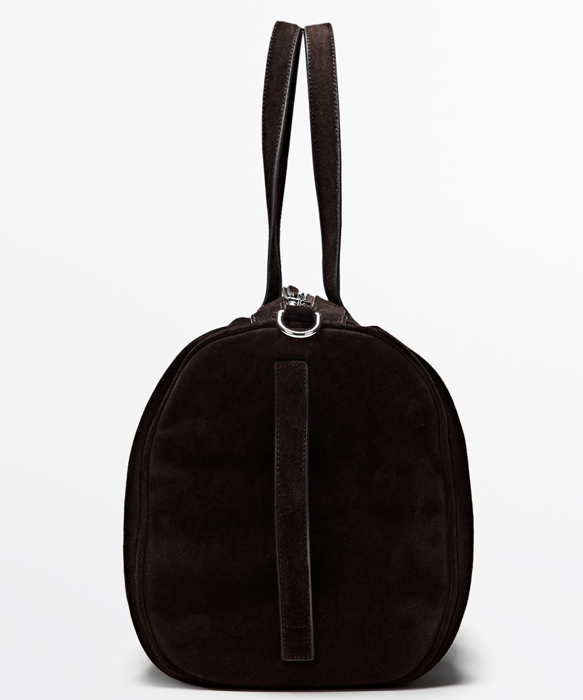 마시모두띠(MASSIMO DUTTI) 스웨이드 가죽 트래블 백
