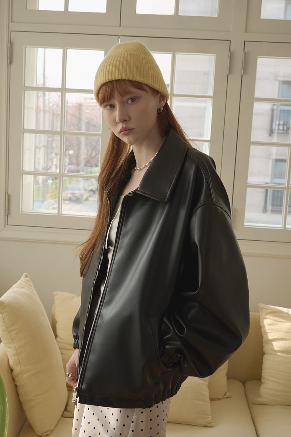 MUSINSA公式 | BLACK MOMENT シグニチャーシンセティックレザー