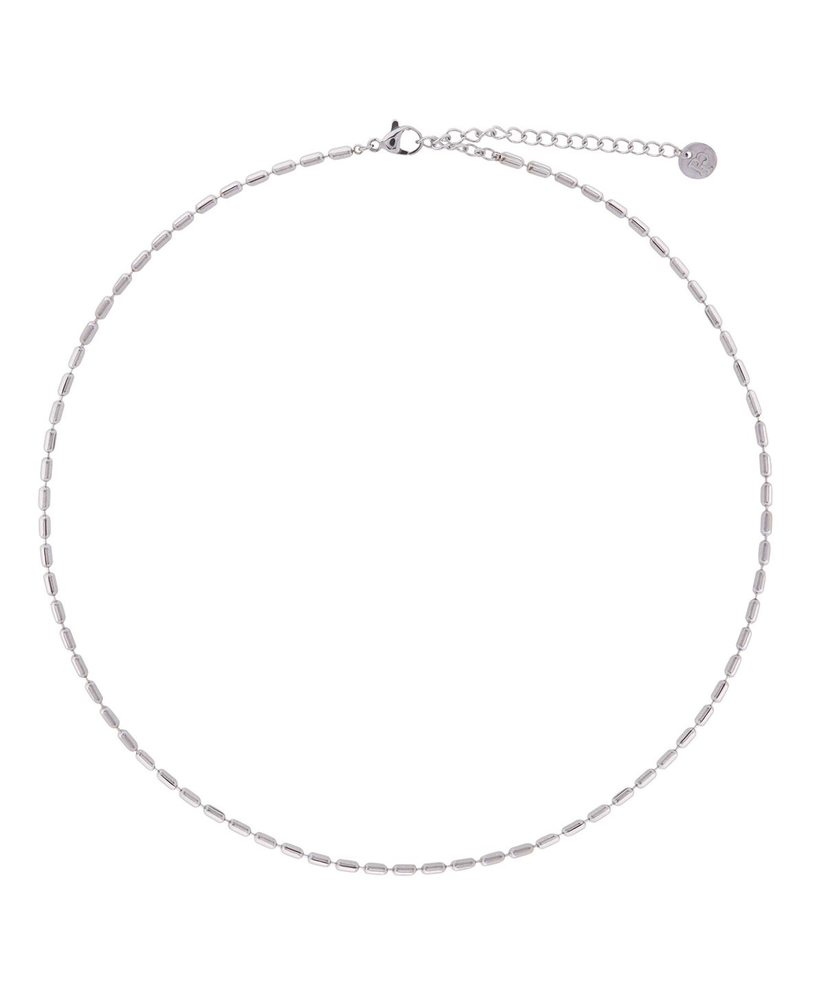 피알씨에스에스(PRCSS) Bullet Ball Chain Necklace - Silver