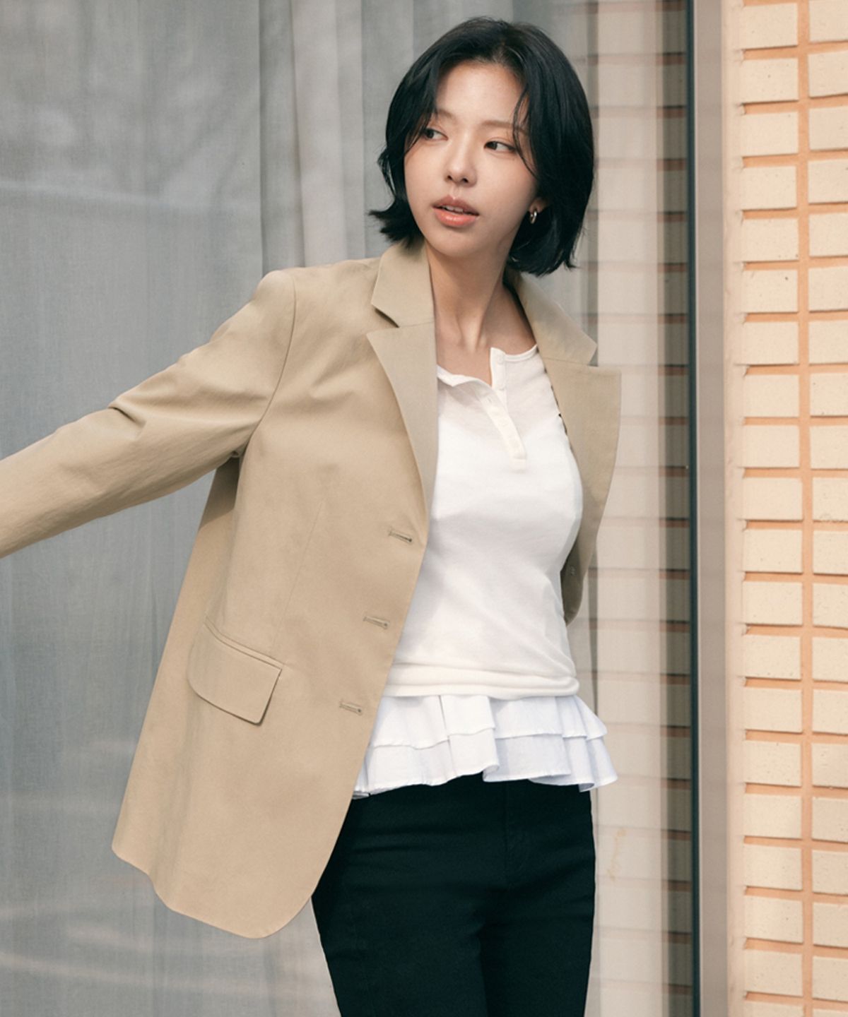 더엣지(THEATG) 올데이코어 보이핏 자켓
