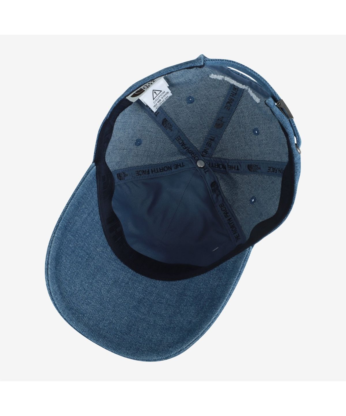 노스페이스(THE NORTH FACE) NE3CS00K 화이트라벨 로고 볼 캡 데님 BLUE