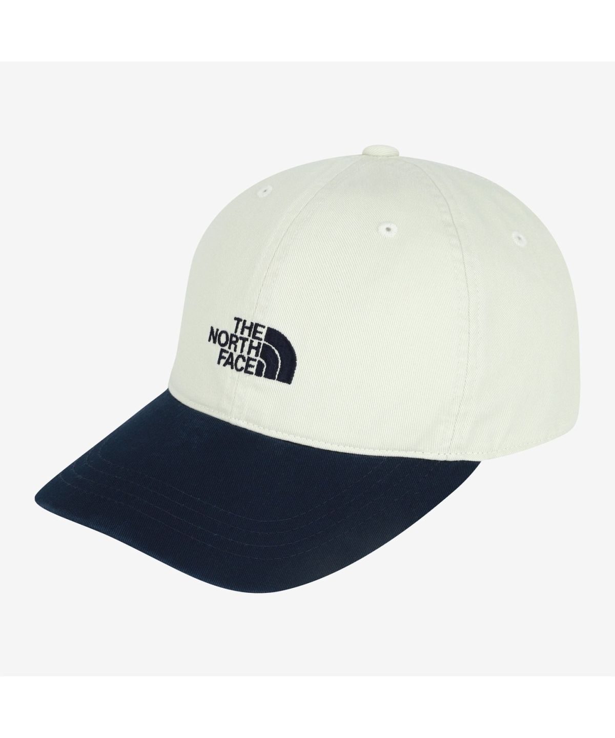 노스페이스(THE NORTH FACE) NE3CS00N 화이트라벨 로고 볼 캡 IVORY