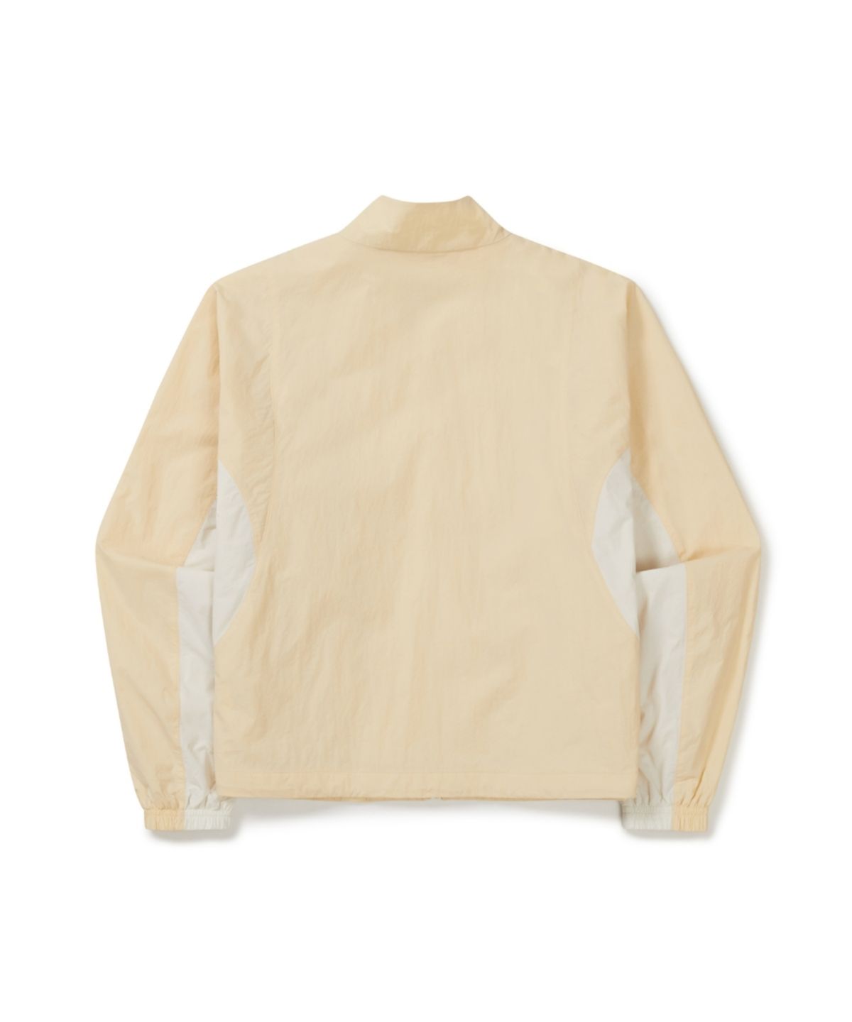 스노우피크 어패럴(SNOWPEAK APPAREL) 경량 타슬란 컬러블럭 여성 스탠드넥 바람막이 (S26SWLWB59) Light Yellow