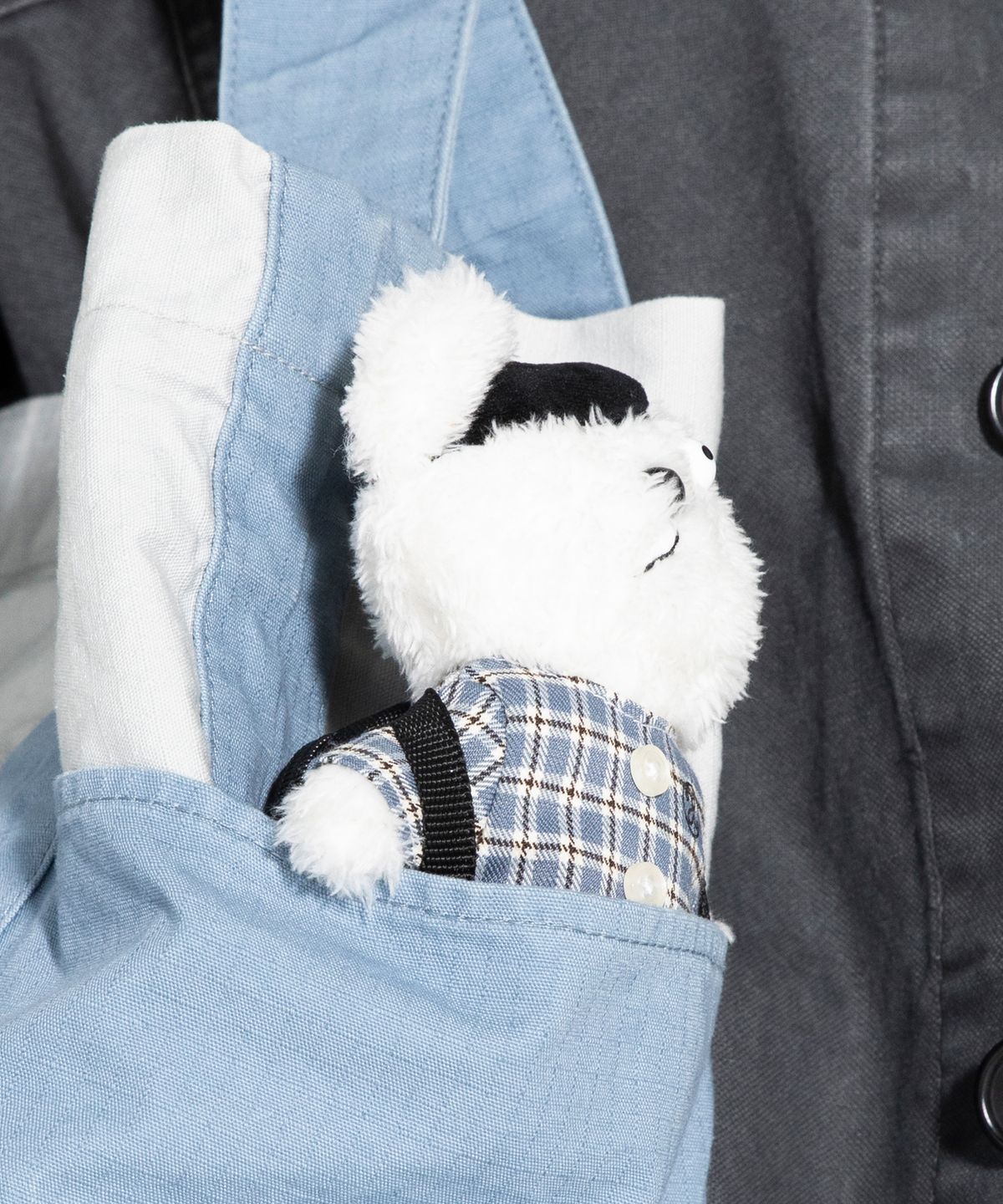 엑스톤즈(XTONZ) XTA113 베너디 인형 키링 (WHITE)
