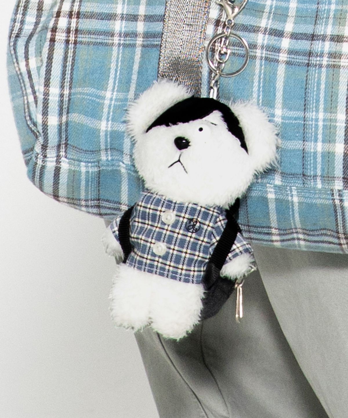 엑스톤즈(XTONZ) XTA113 베너디 인형 키링 (WHITE)
