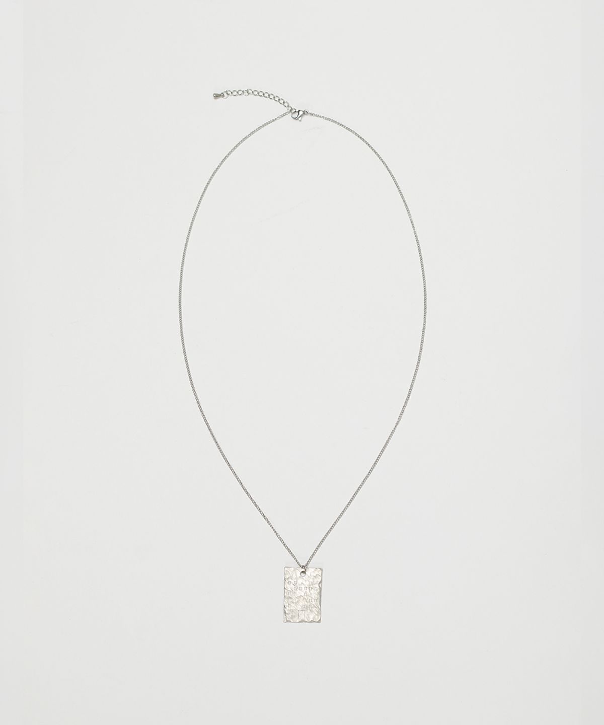 로우타이드(LOW TIDE) BUILDING NECKLACE [SILVER]