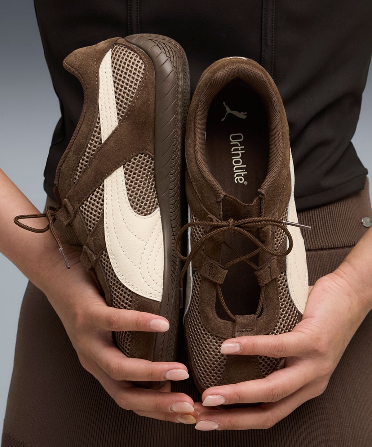 푸마(PUMA) 스피드캣 고 우먼스 - 초콜렛:알파인스노우 / 403589-08