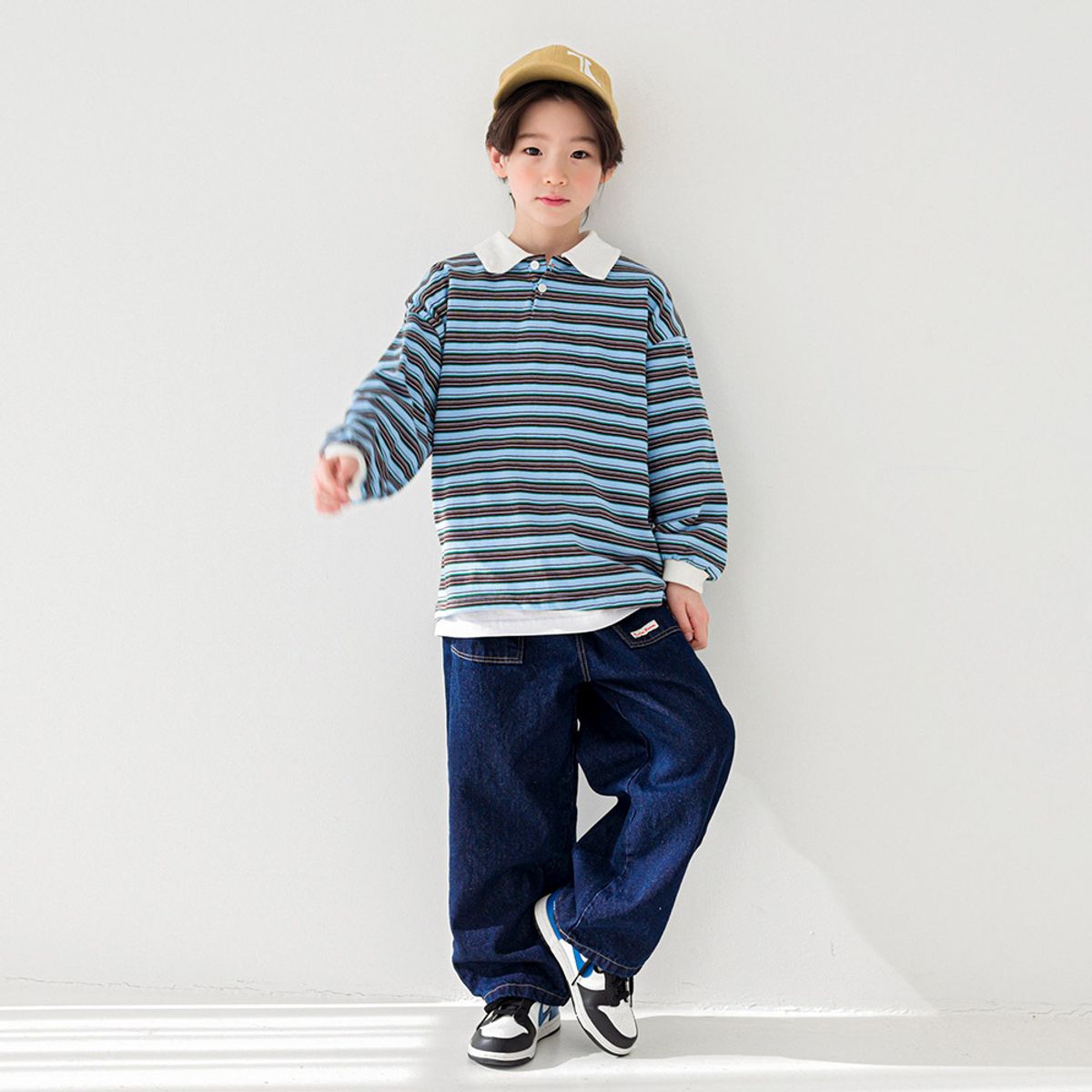 붐붐키즈(BOOMBOOMKIDS) D2501 옥스퍼드카라티 (키즈 주니어)