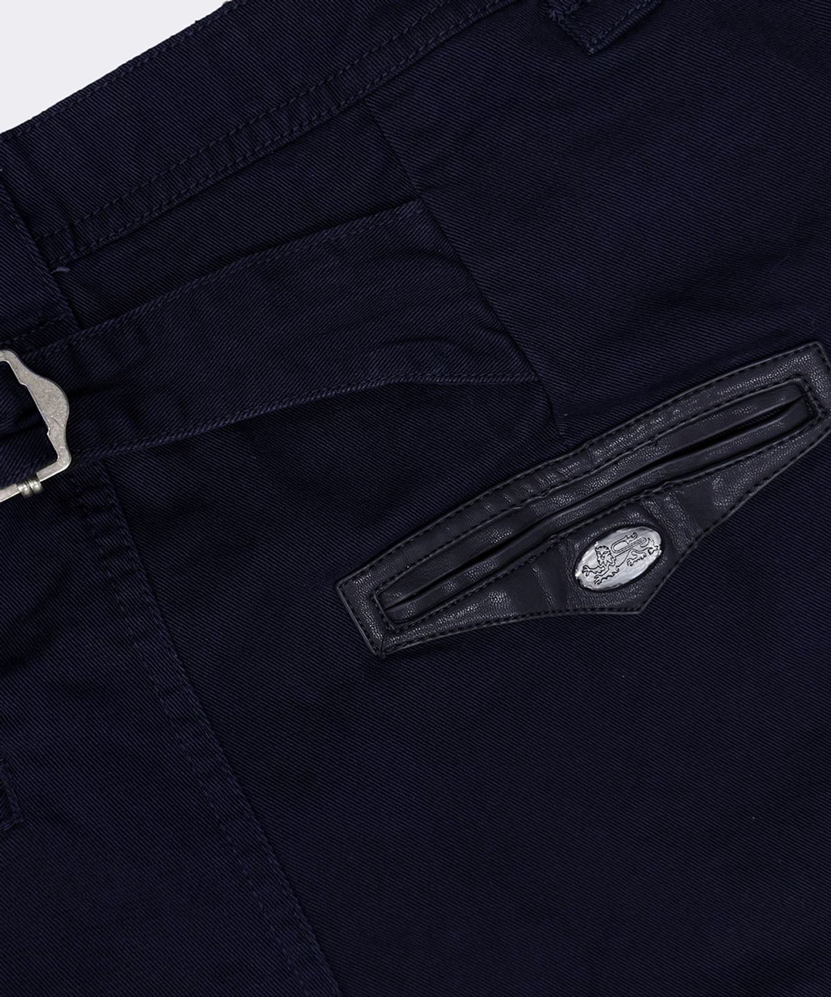 배드블러드(BADBLOOD) Mystic Formal Curved Chino Pants - Navy