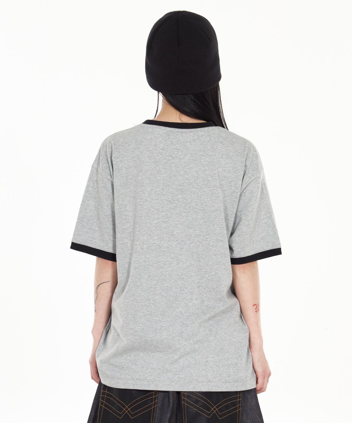 아이돈워너셀(IDWS) Broken Ringer T-Shirt Gray