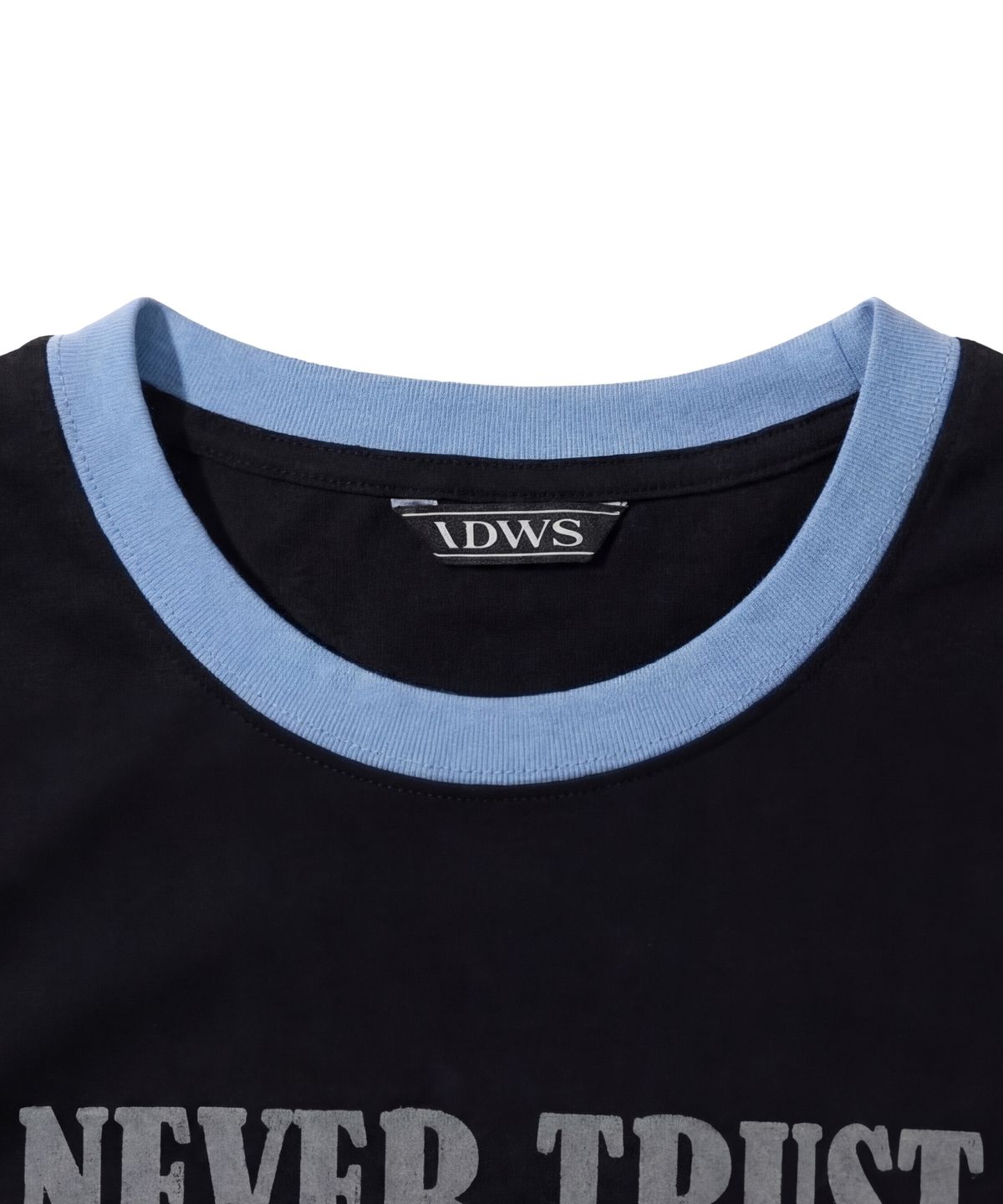 아이돈워너셀(IDWS) Broken Ringer T-Shirt Black