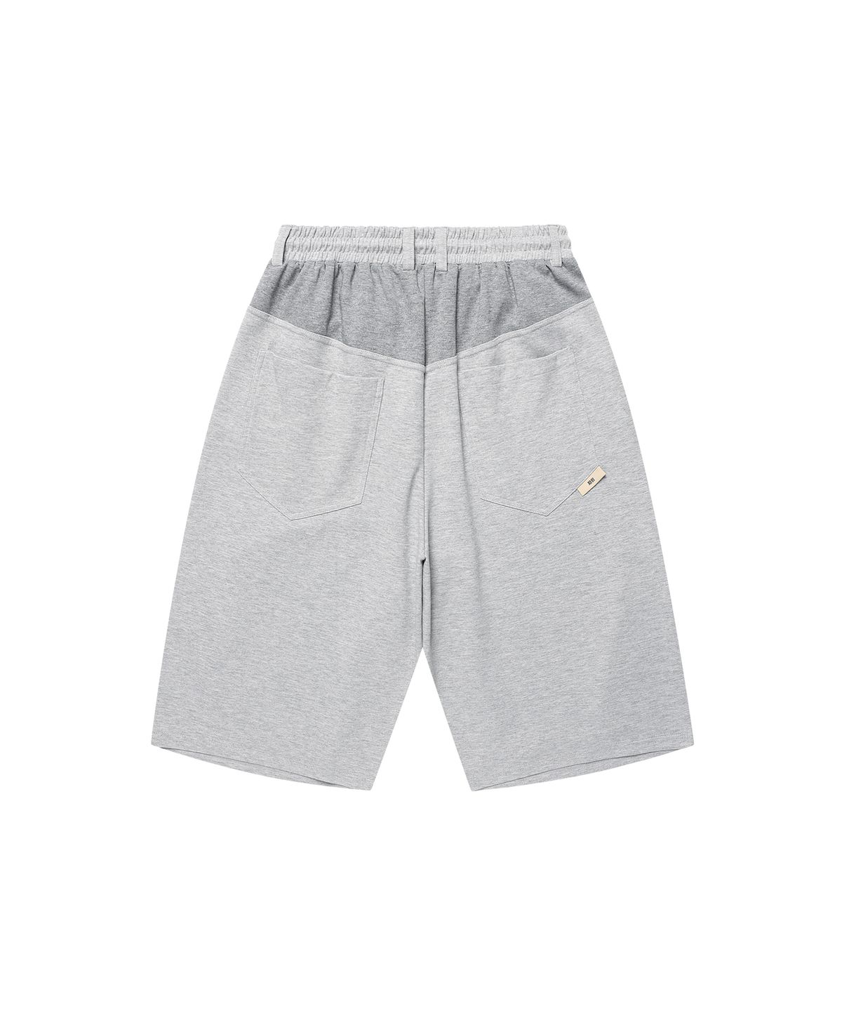 기철(KICHUL) Flow Knee Bermuda Sweat Pants (Melange Grey)