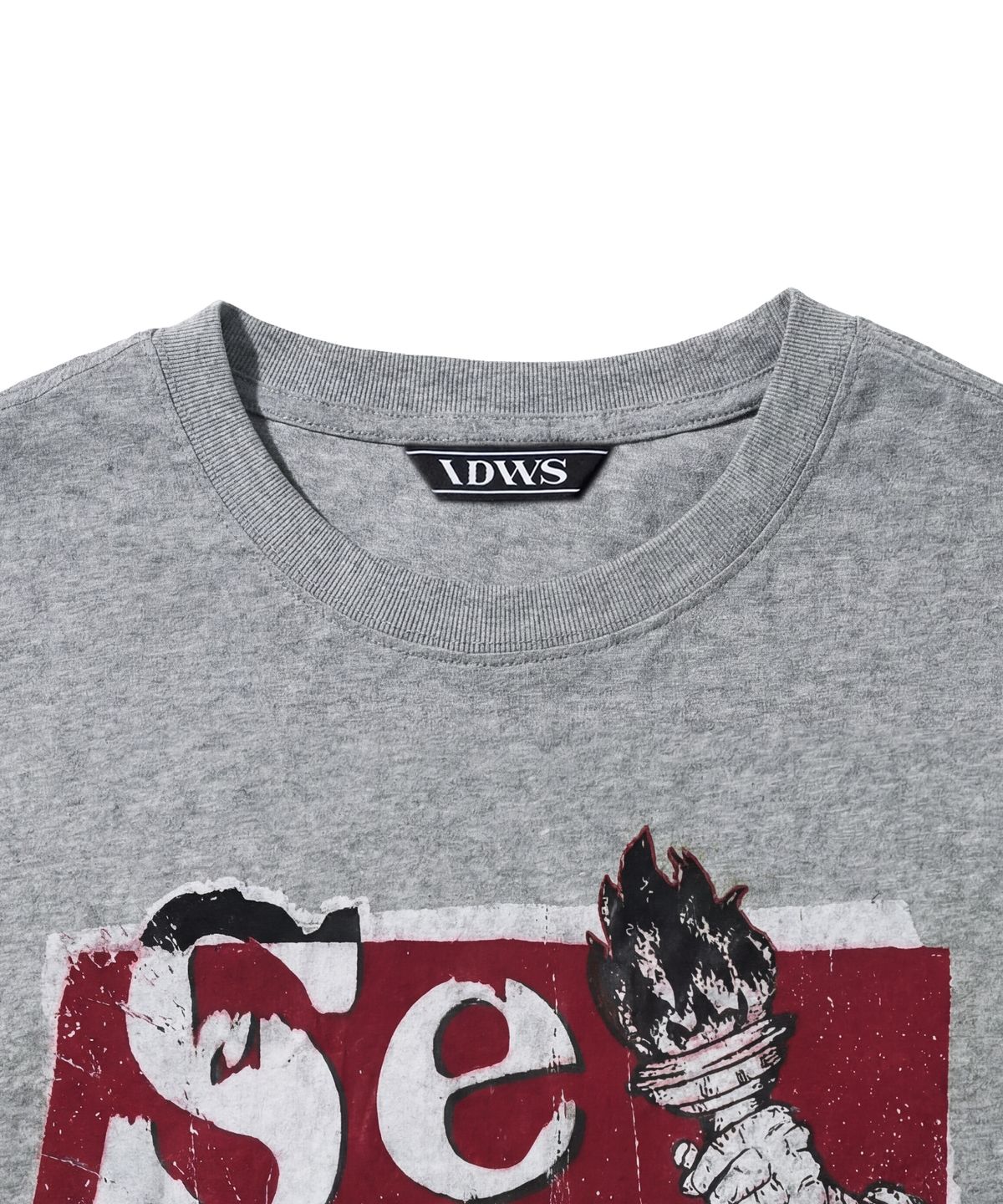 아이돈워너셀(IDWS) Set Fire T-Shirt Gray