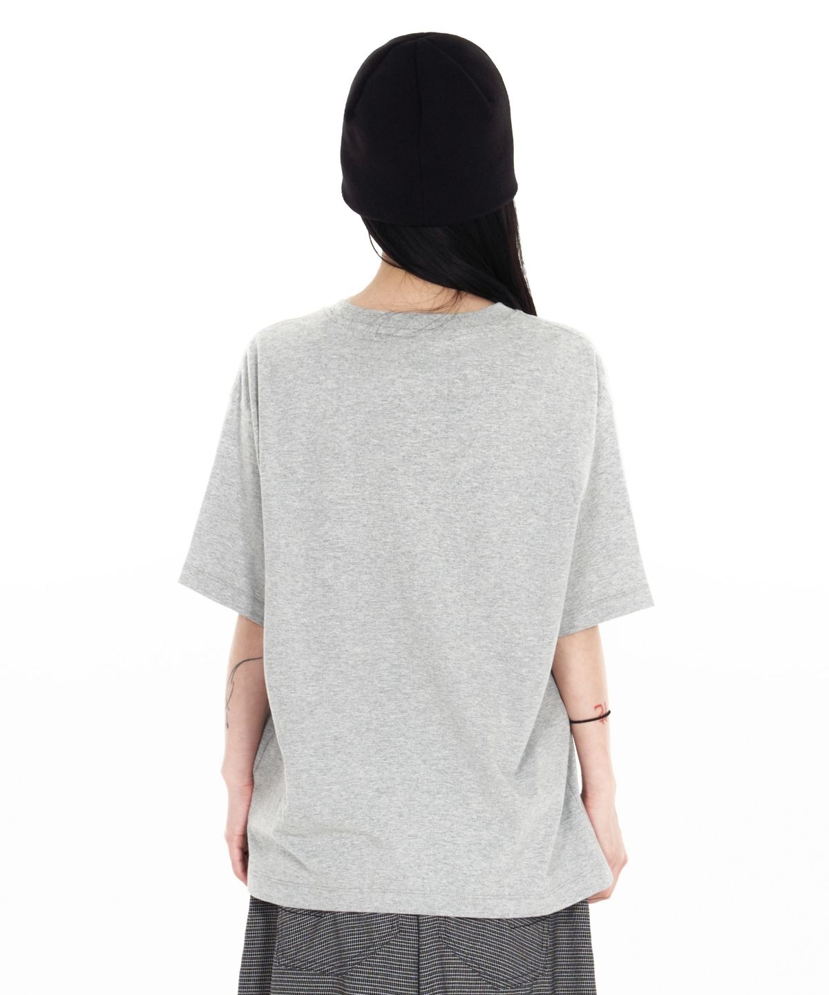 아이돈워너셀(IDWS) Set Fire T-Shirt Gray