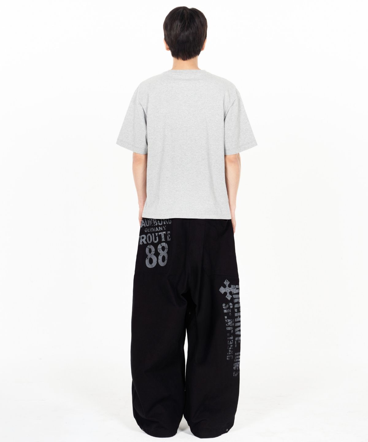 아이돈워너셀(IDWS) Set Fire T-Shirt Gray