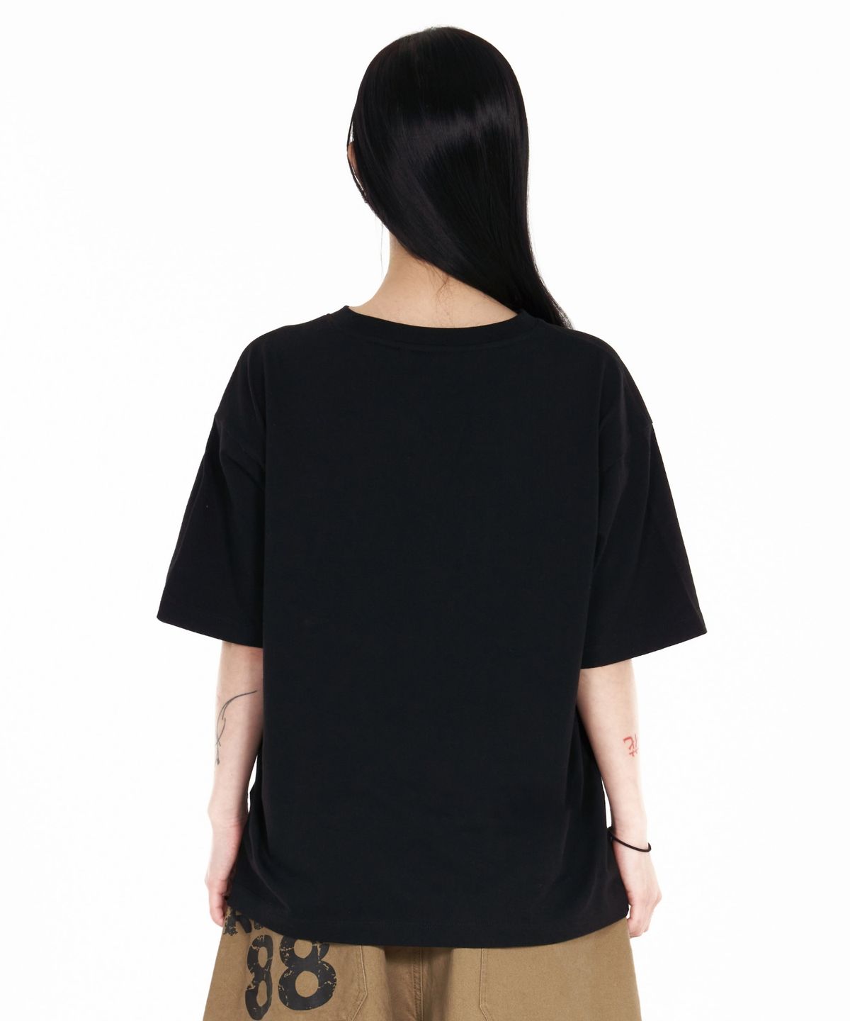 아이돈워너셀(IDWS) Set Fire T-Shirt Black