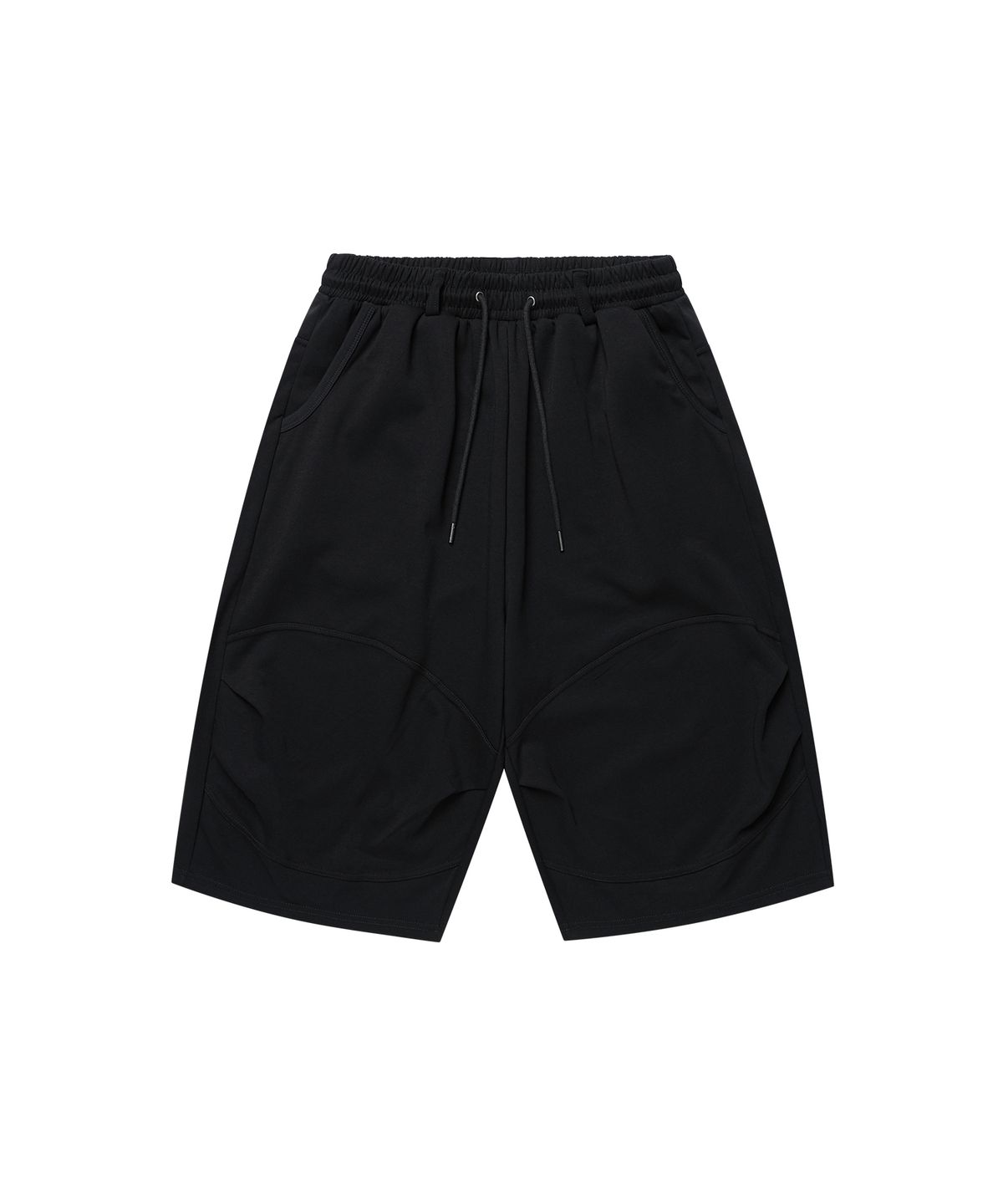 기철(KICHUL) Flow Knee Bermuda Sweat Pants (Black)