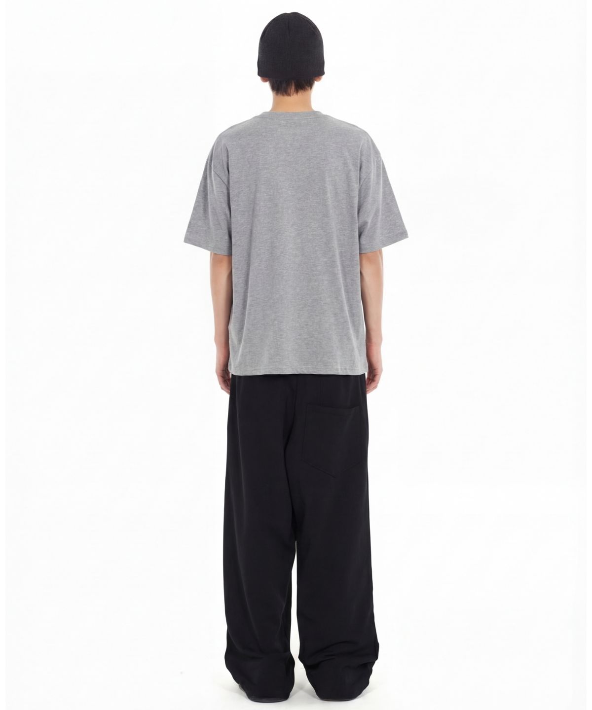 아이돈워너셀(IDWS) Wave Cross T-Shirt Gray