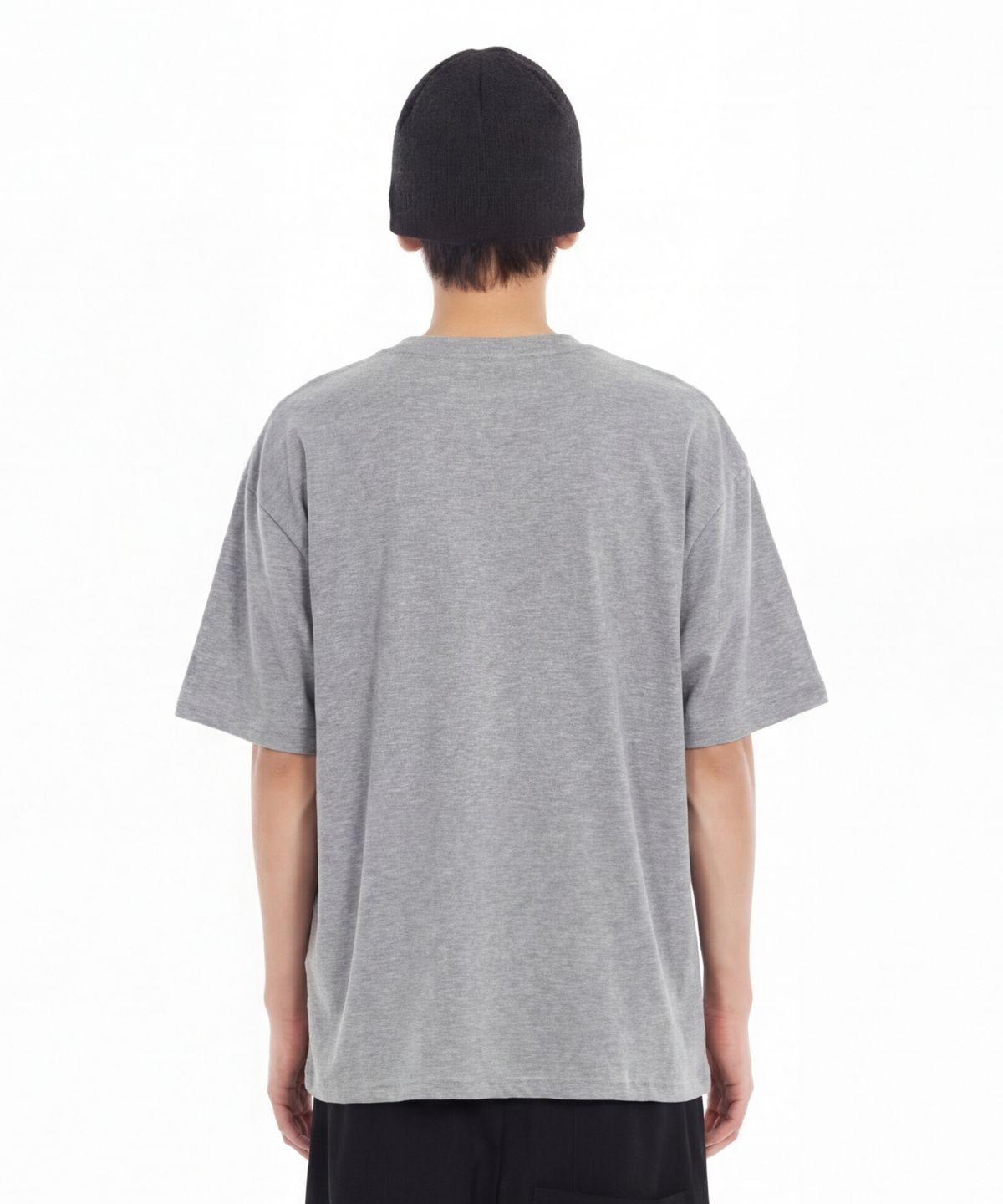 아이돈워너셀(IDWS) Wave Cross T-Shirt Gray