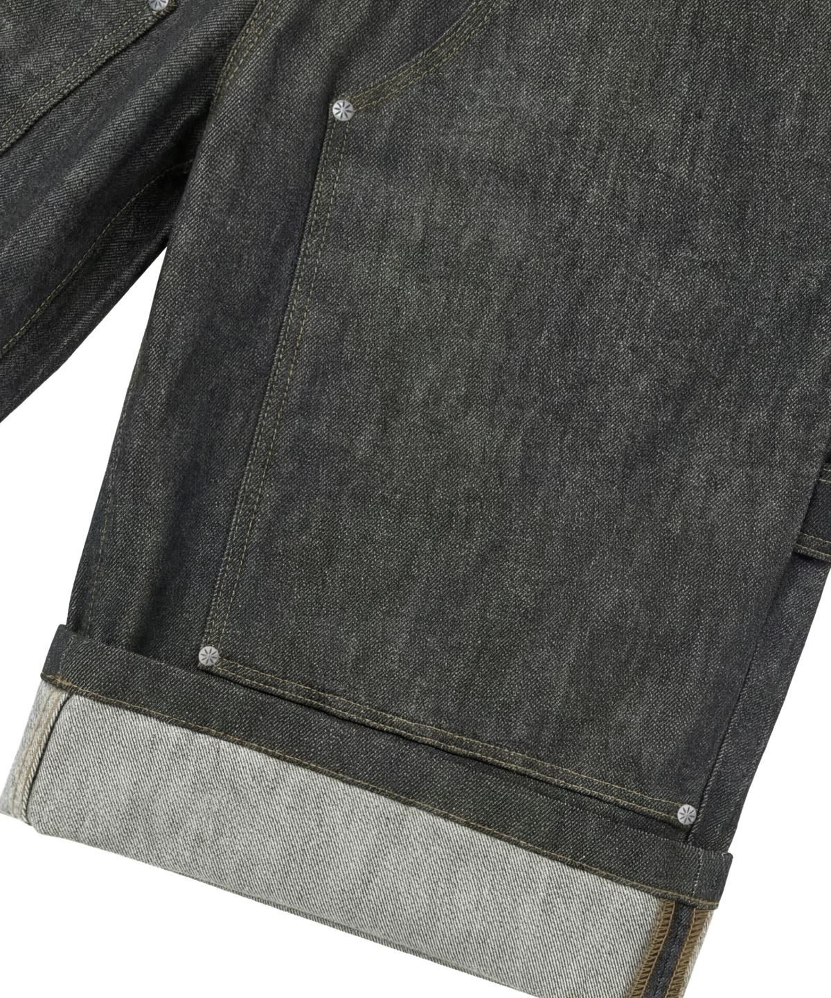 아이돈워너셀(IDWS) Fix Roll Up Carpenter Bermuda Shorts Black