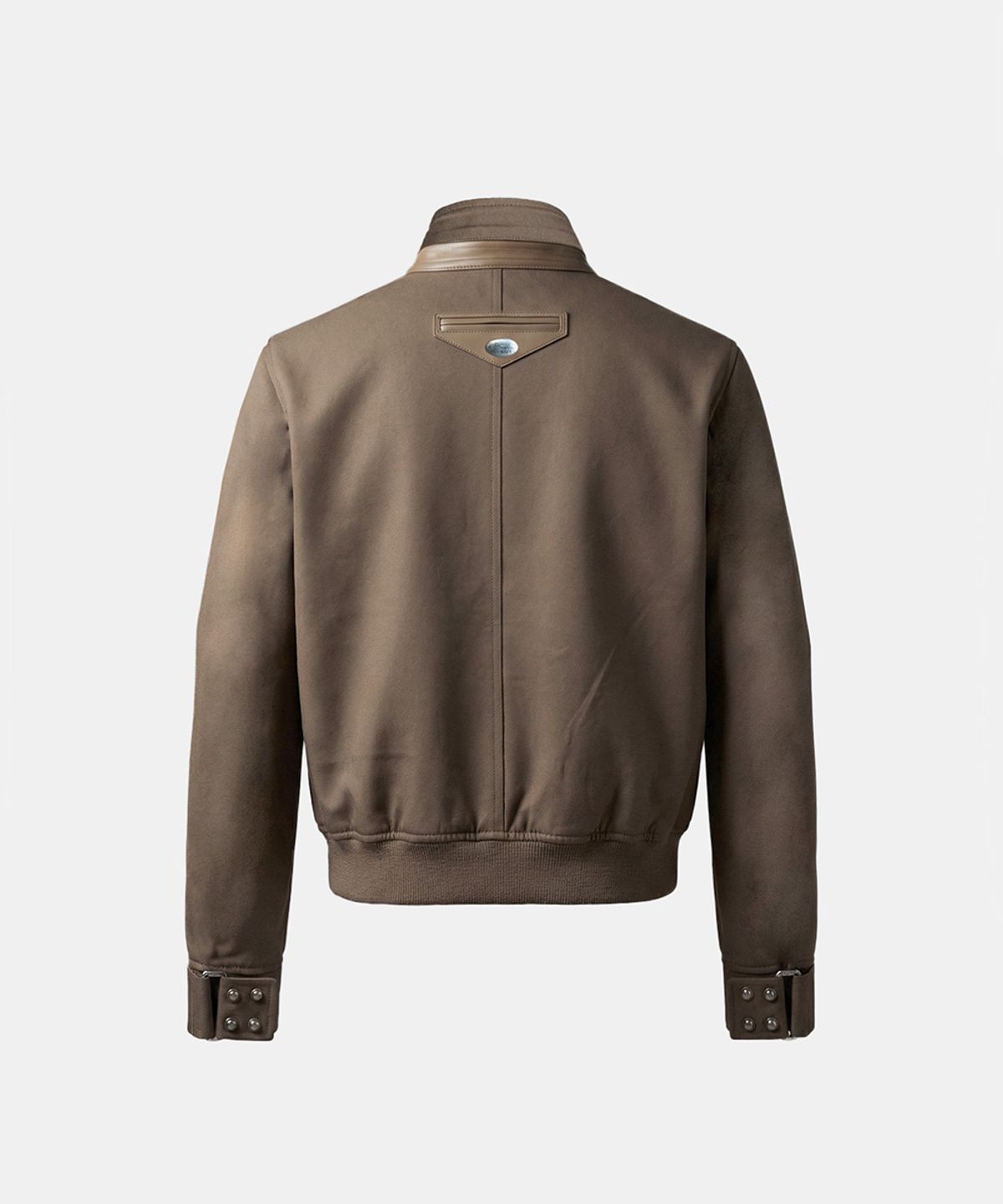 배드블러드(BADBLOOD) Spina High-Neck Jacket - Brown