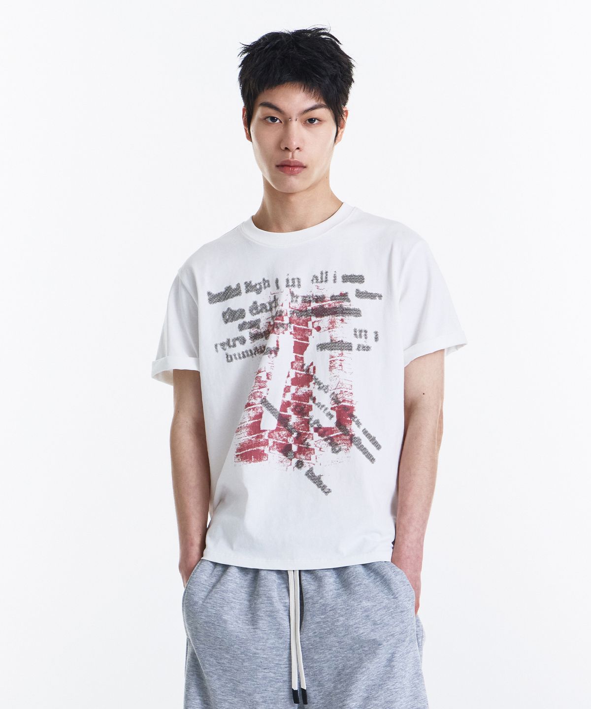 기철(KICHUL) Area 71 T-shirt (White)