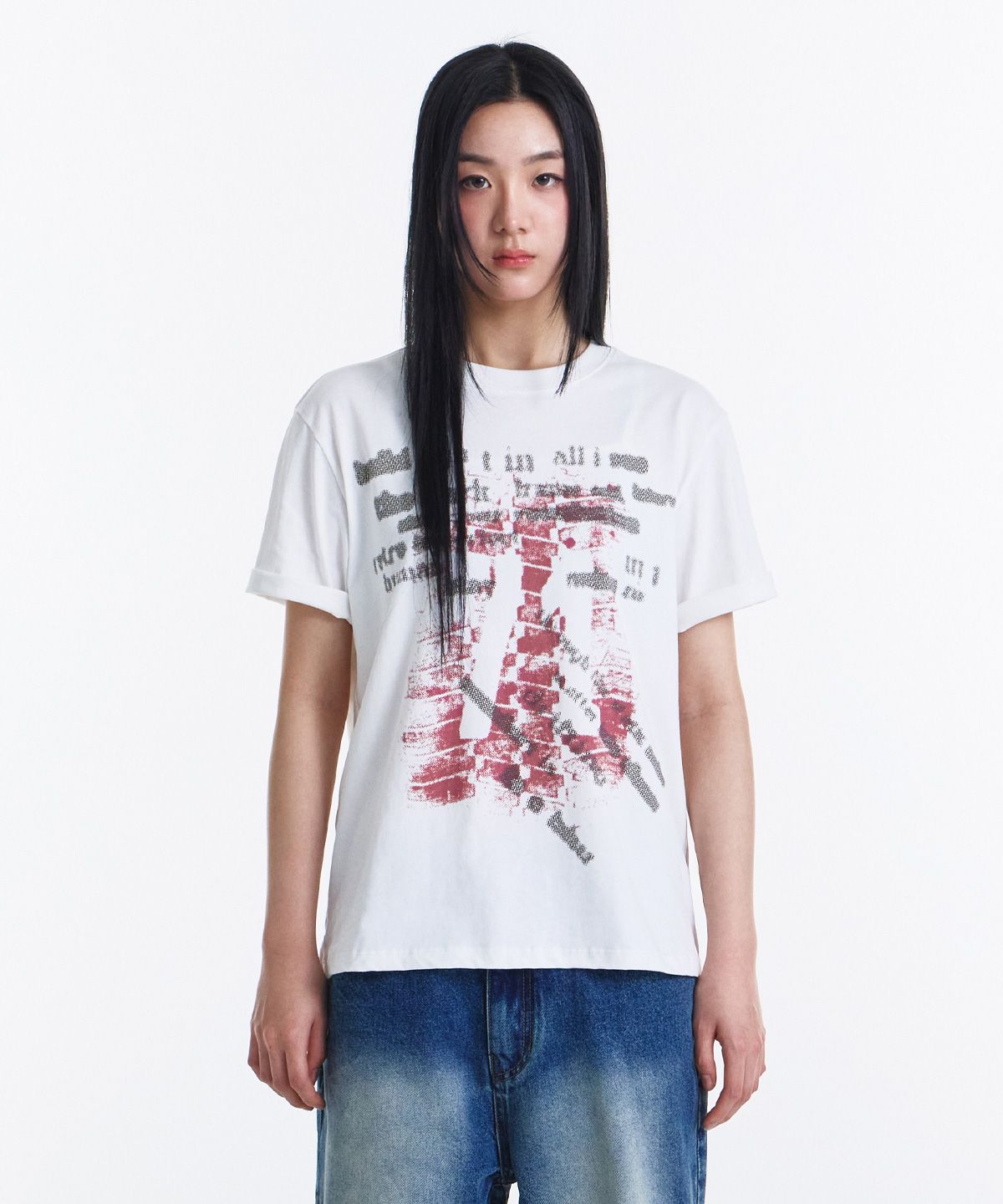 기철(KICHUL) Area 71 T-shirt (White)