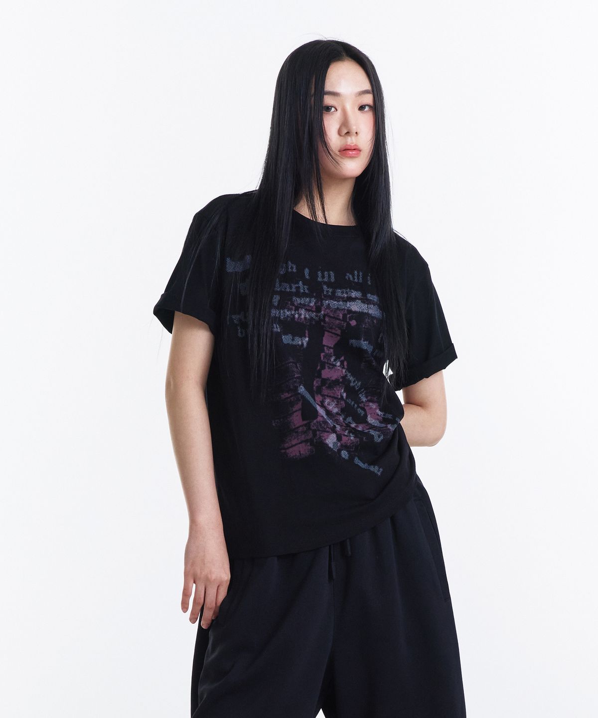 기철(KICHUL) Area 71 T-shirt (Black)