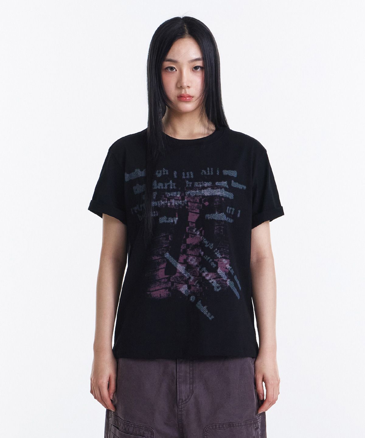 기철(KICHUL) Area 71 T-shirt (Black)