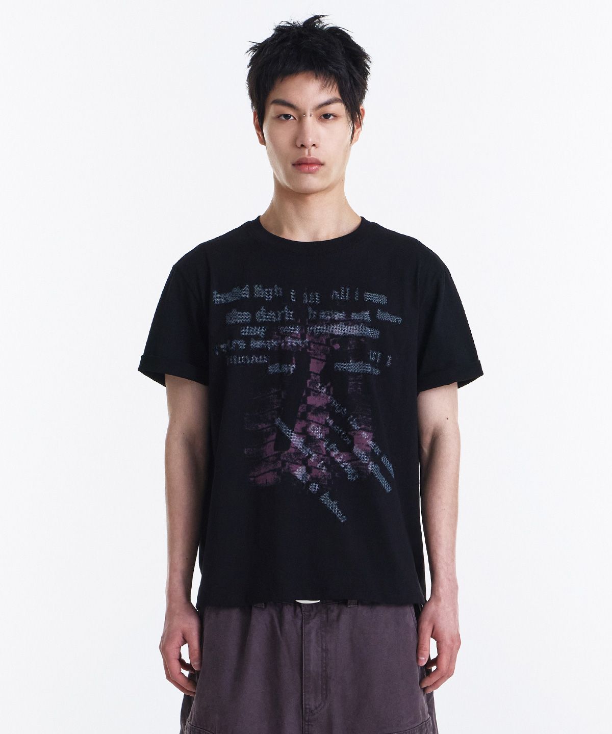 기철(KICHUL) Area 71 T-shirt (Black)