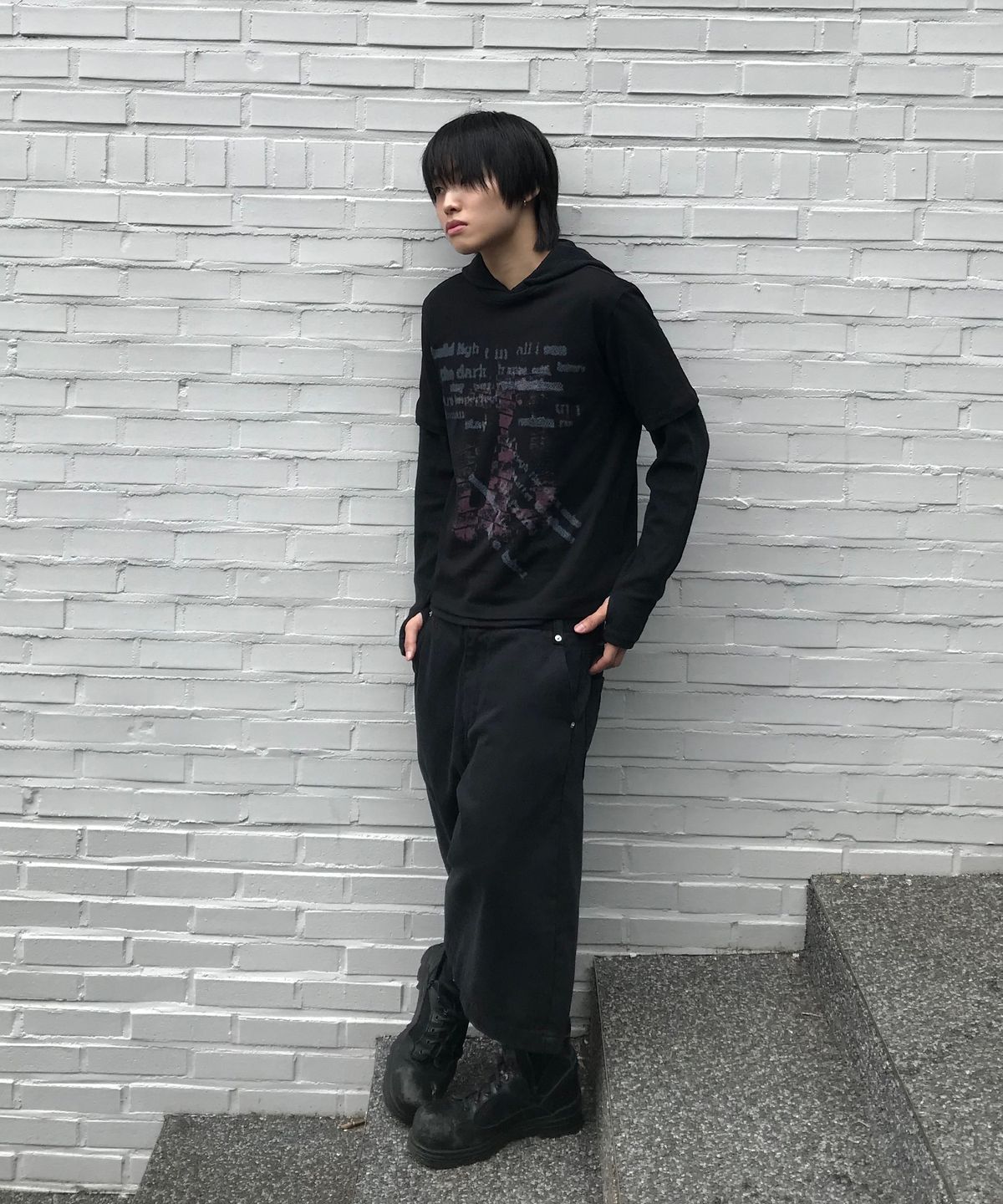 기철(KICHUL) Area 71 T-shirt (Black)