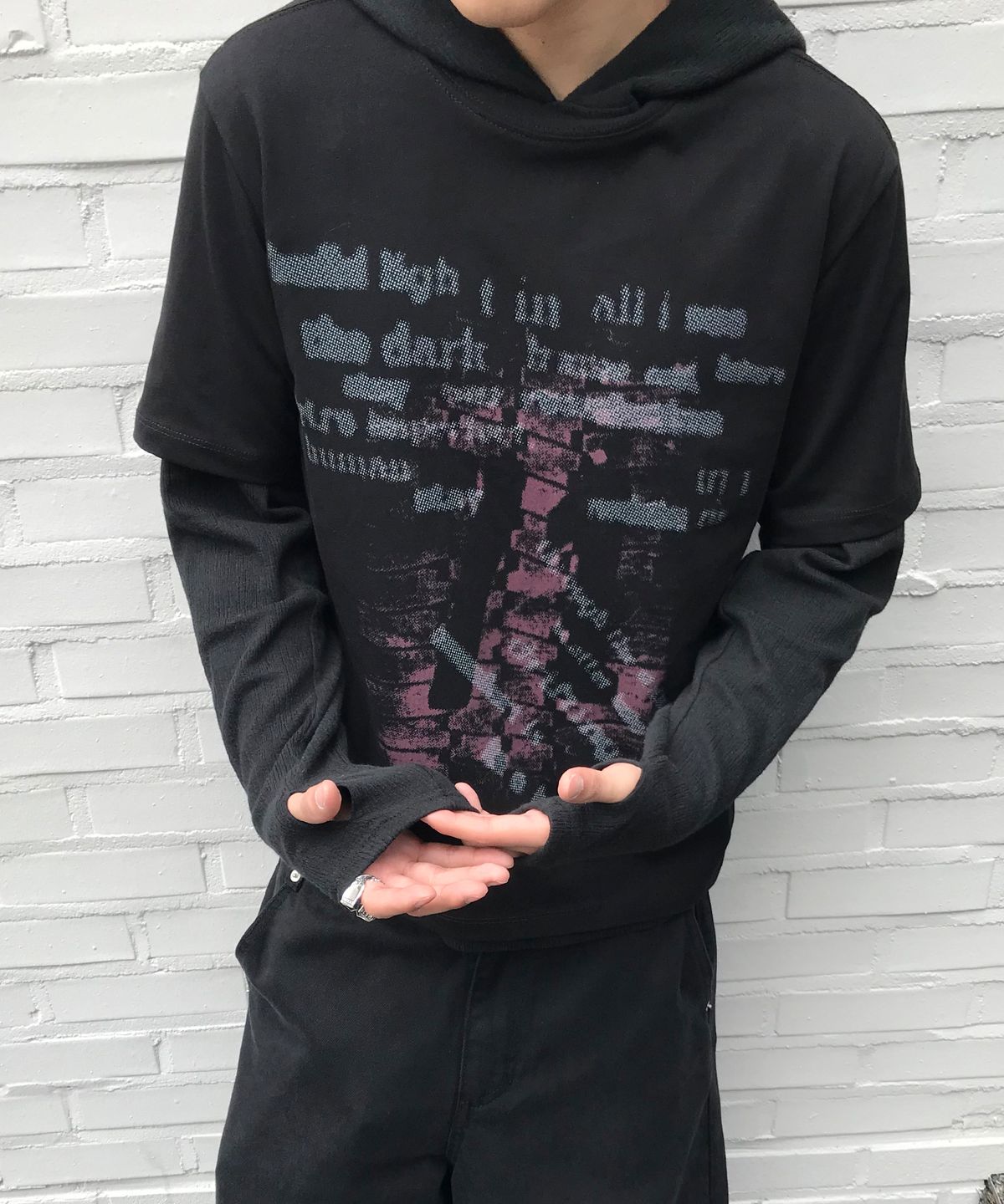 기철(KICHUL) Area 71 T-shirt (Black)