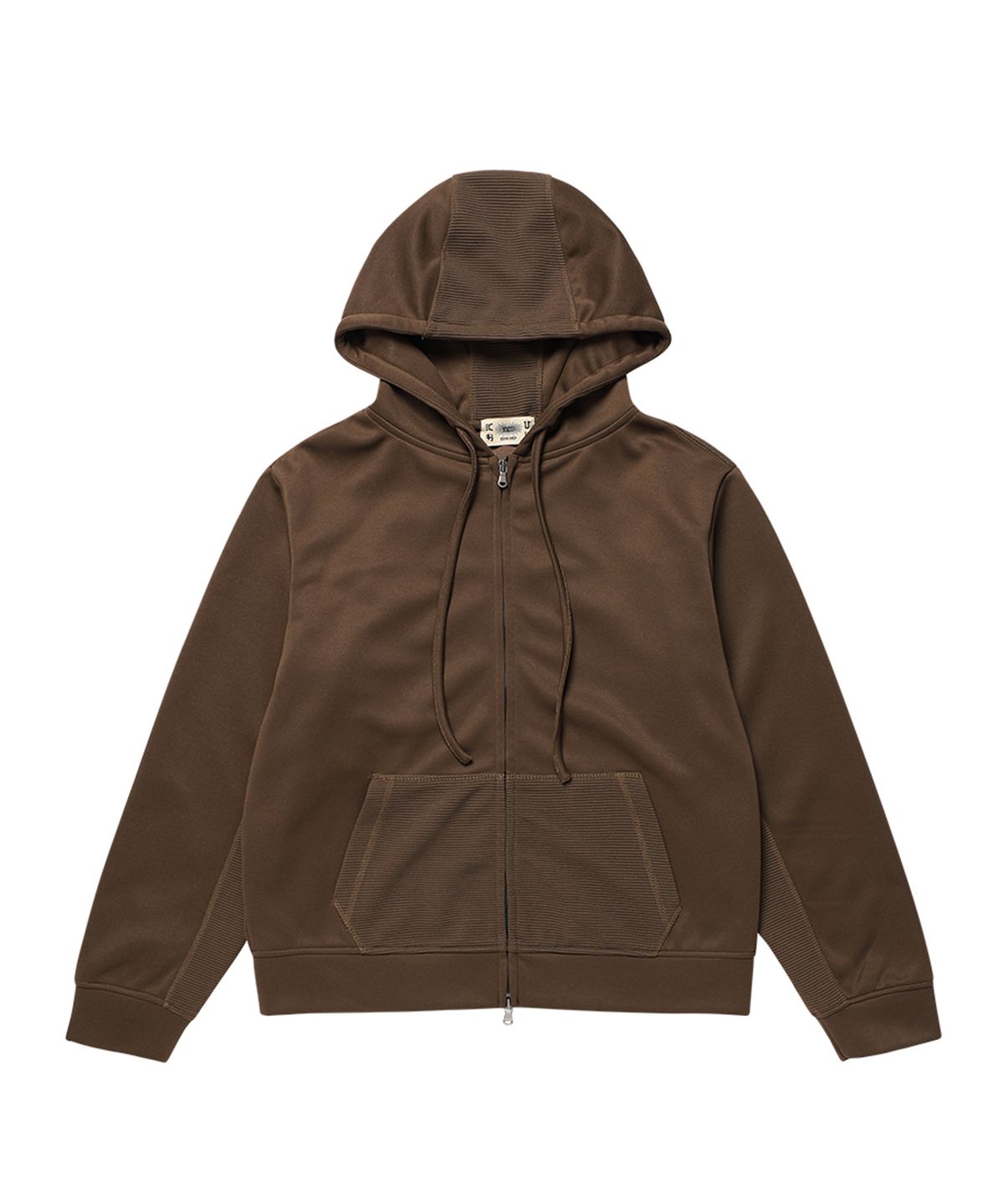 기철(KICHUL) Backflip Hood Zip-Up (Brown)