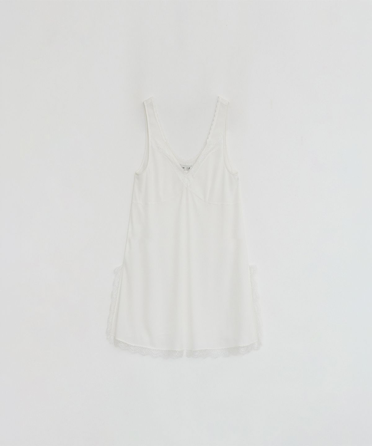 로우타이드(LOW TIDE) LACE LAYERED ONEPIECE [WHITE]