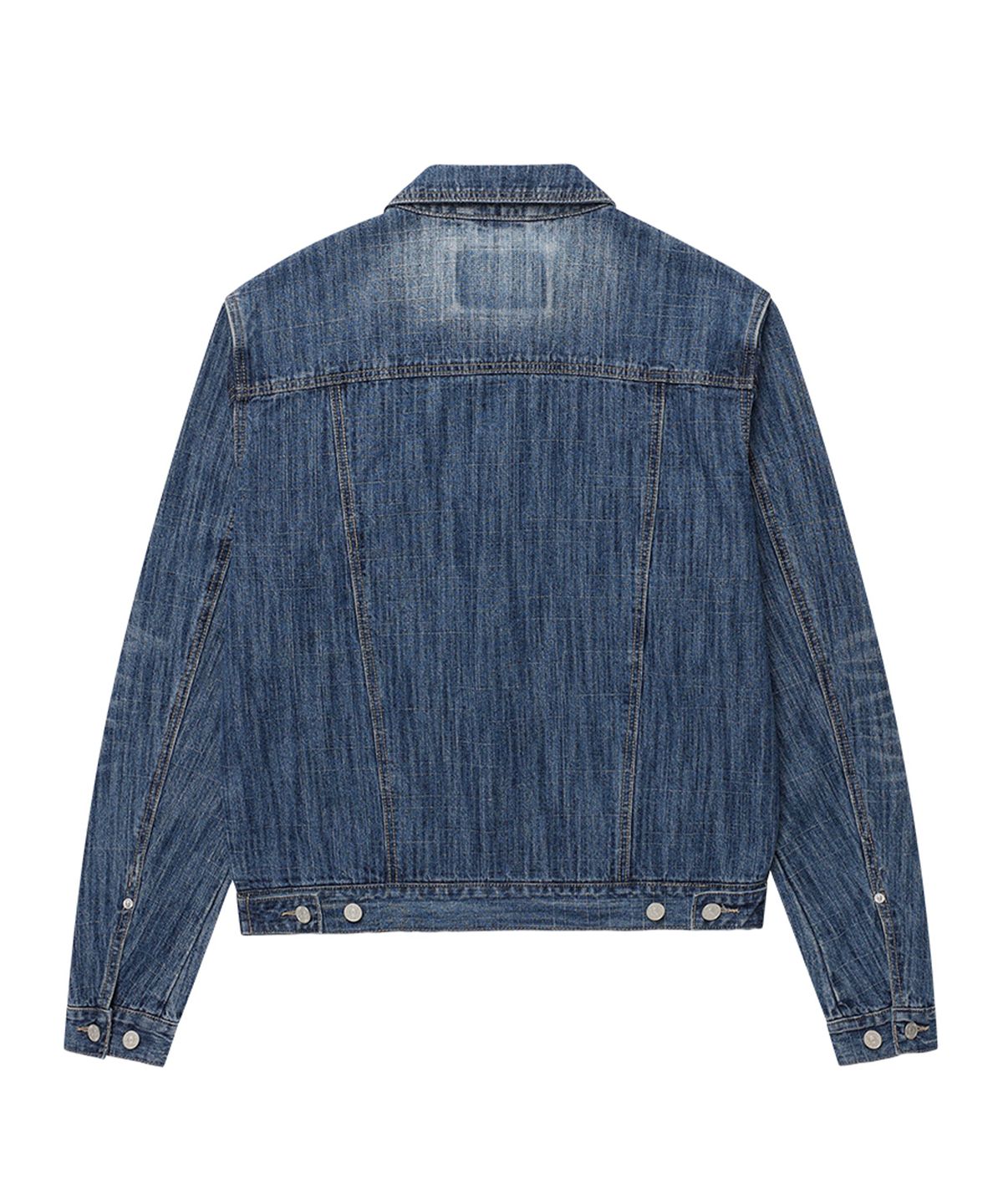 기철(KICHUL) Aged Denim Jacket (Washed Blue)