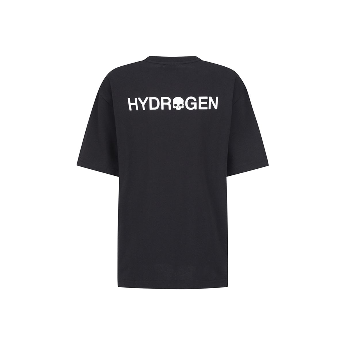 하이드로겐(HYDROGEN) 유니 베이직 스컬로고 반팔라운드